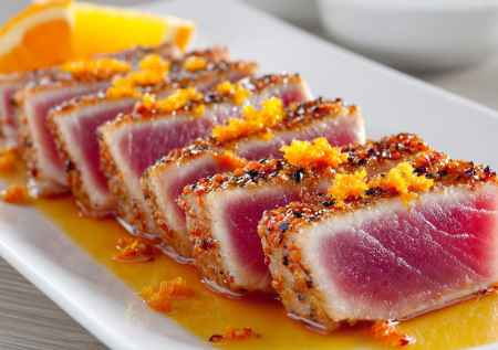 Никакой резины на тарелке: как приготовить стейк из тунца с первой попытки