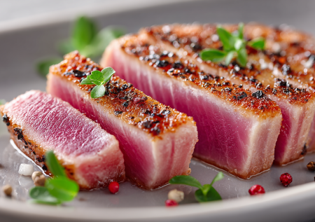 Обжарили и готово: приготовьте сочного тунца за считаные минуты