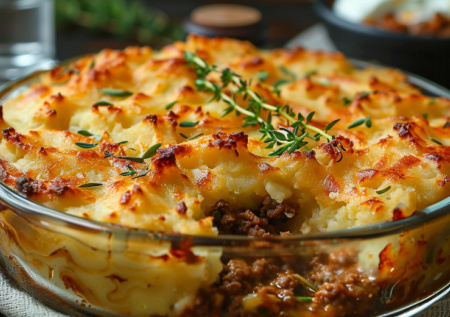 Пастуший пирог — нежнее лазаньи и сытнее мясной запеканки: готовлю вместо привычного ужина, и семья просит добавки