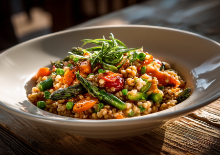 Гречотто: когда итальянская техника встречает русскую гречку. Сливочная текстура, яркие овощи и никакой возни у плиты