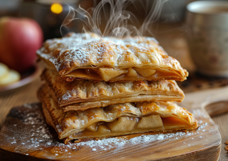 Пышные пирожки с яблоками на кефире: ароматная выпечка, которая заменит даже шарлотку