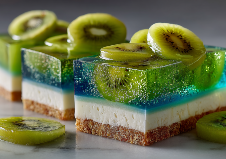 Медовик надоел — теперь готовлю торт «Калейдоскоп»: нежные слои, яркие фрукты и без возни с духовкой