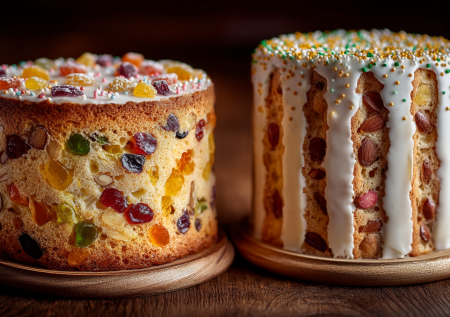 Кулич «Царский» на сливках: волокнистый мякиш, богатый ароматом пряностей и сухофруктов