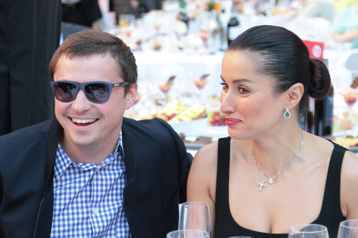 Тина Канделаки и Василий Бровко, 2013 год