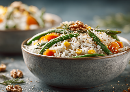 Энергия на тарелке: почему диетологи советуют этот рецепт риса с овощами