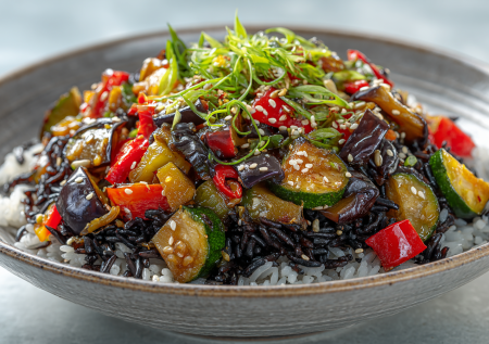 Краски на тарелке: этот рис с овощами поднимет настроение за ужином