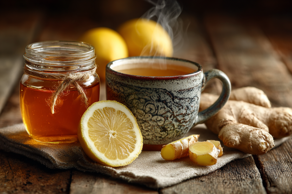 Горячий чай во время простуды