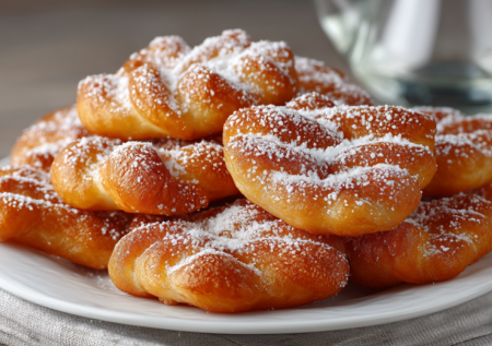 Готовлю вместо надоевших сырников — эти финтифлюшки: пышные, воздушные, с хрустящей корочкой и тающей начинкой