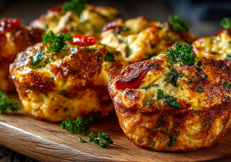 Эти куриные маффины — гениальная альтернатива классическим котлетам. Нежная текстура, сочная начинка и никакой муки