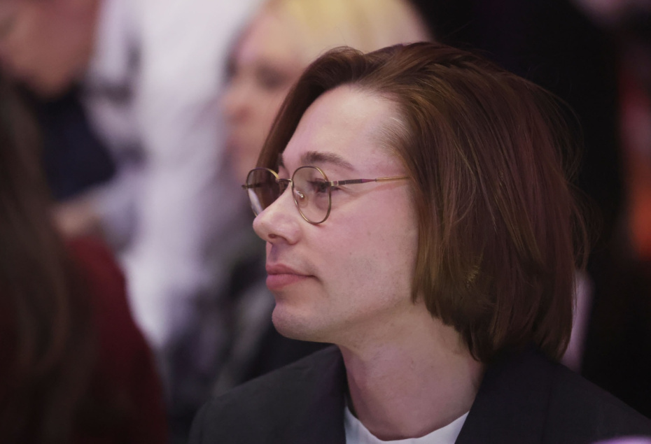 Театральный режиссер, продюсер и деятель культуры Дмитрий Бикбаев на церемонии вручения премий «Золотая маска»