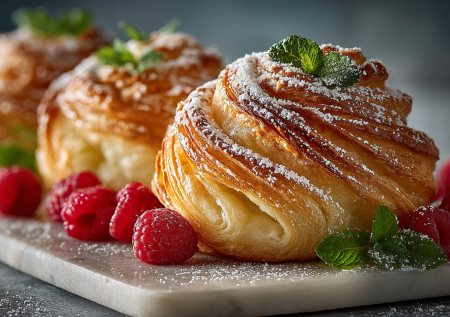 Эти творожные розочки — элегантный финал праздничного ужина. Нежное тесто, простая лепка, а результат выглядит как кондитерский шедевр