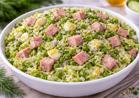 Салат «Позитив» ем всю весну и худею — пекинка, яйца и пару секретов для сытности