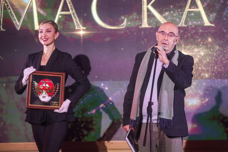 Художественный руководитель театра «Эрмитаж», режиссер Михаил Левитин на церемонии вручения специальных премий «Золотая маска»