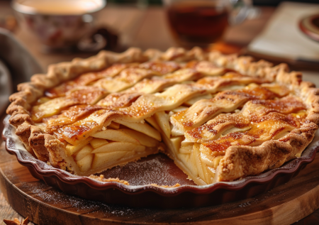 Постный яблочный пирог без яиц и масла: мягкий, ароматный и всегда удачный рецепт