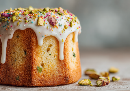 Пасхальное чудо за час: готовим веганский кулич — без яиц и молока