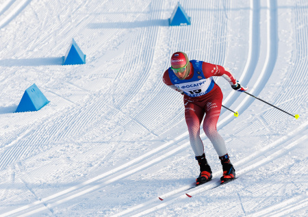 Большунов показал, почему его называют одним из лучших лыжников