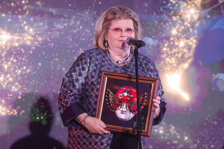 Актриса Ирина Муравьева на церемонии вручения специальных премий «Золотая маска»