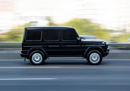 Переворот Mercedes Benz G после мощного ДТП с Toyota попал на видео