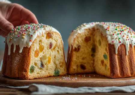 Пеку много и за недорого: сливочный кулич на сметане — волокнистый и душистый