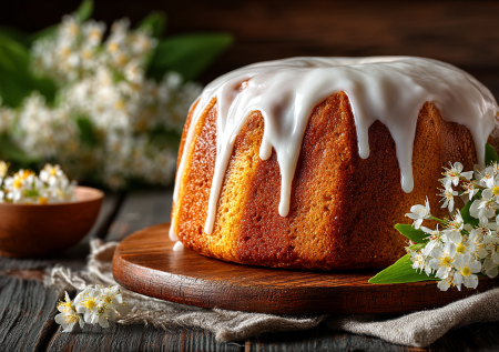 Забудьте про капризную глазурь! Этот рецепт — настоящая находка для шикарного кулича: даже миксер не нужен