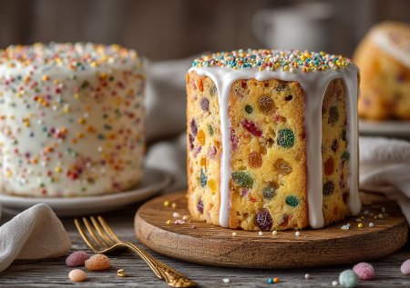 Не сухой, а влажный внутри: сдобный кулич на сметане — не черствеет до 5 дней