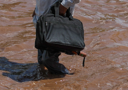 В Дагестанских Огнях открыли ПВР для пострадавших от наводнения
