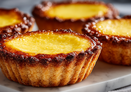 Португальское наследие, азиатский шик. Утонченные яичные тарталетки — тот случай, когда простое становится культовым. Делюсь рецептом