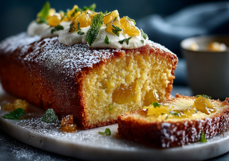 Этот лаймовый кекс — мой портал в тропики. Влажная текстура, яркая цитрусовая нотка и облако бананового крема