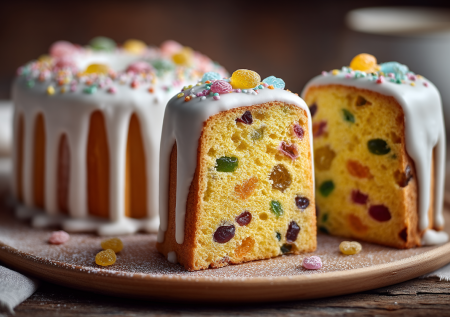 Замачиваю сухофрукты в этом сиропе — аромат стоит на весь дом, а вкус куличей просто бомба