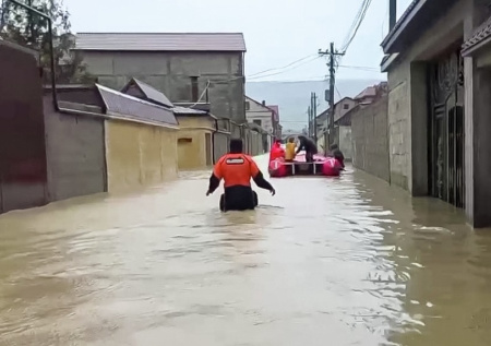 В Дагестанских Огнях ввели режим ЧС из-за непогоды