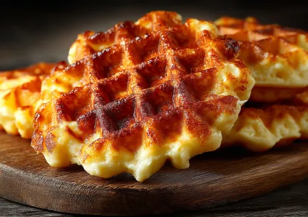 Творожные вафли без лепки: простой завтрак, который вкуснее сырников и готовится быстрее