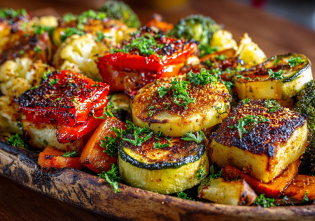 Никакой возни: идеальные овощи в аэрогриле за 25 минут