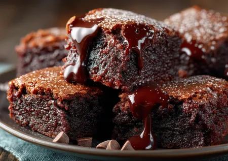 Тыквенный брауни без муки и сахара: нежный десерт, который исчезает со стола за минуты