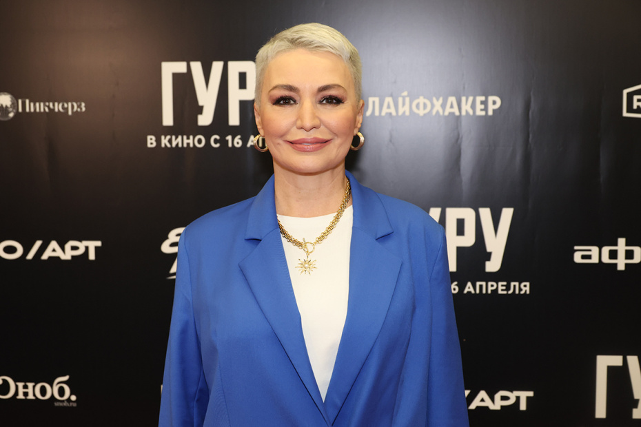 Катя Лель на премьере психологического триллера «Гуру»