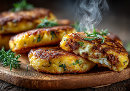 Котлеты из картошки — скучно. Но эта хитрая парочка творит чудеса — готовим ленивый хит, который обожают все