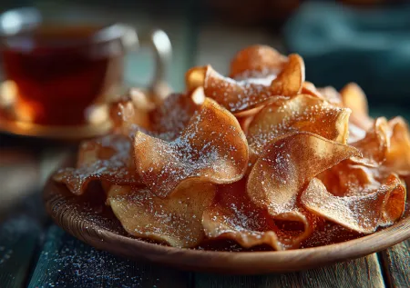 Чипсы без вреда: готовим яблочные кружочки с корицей в аэрогриле