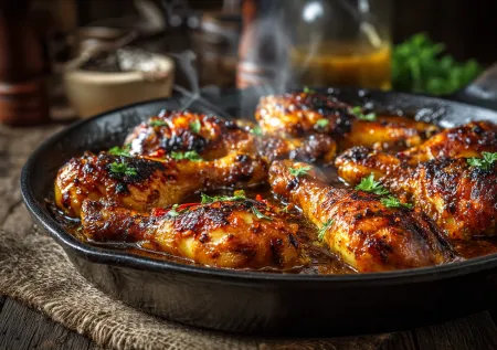 Куриные ножки, от которых невозможно оторваться: с медом и горчицей