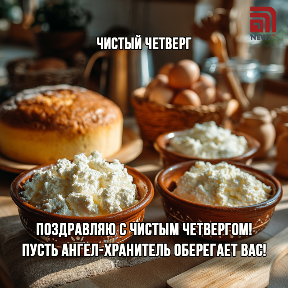 Открытки с Чистым четвергом для мессенджеров
