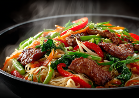 Не рецепт, а азиатский экспресс — готовлю к ужину такой вок и чувствую себя гостем уютной токийской кафешки