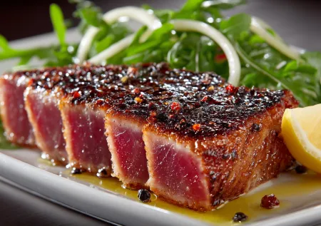 Тунец как стейк: учимся жарить рыбу, чтобы она таяла во рту