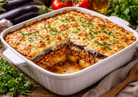 Пачка фарша и 2 баклажана — мусака выходит отменная. Невероятная запеканка по-восточному