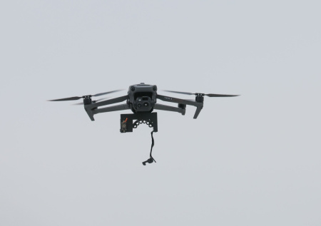 Петербуржцы заметили дроны над шоссе