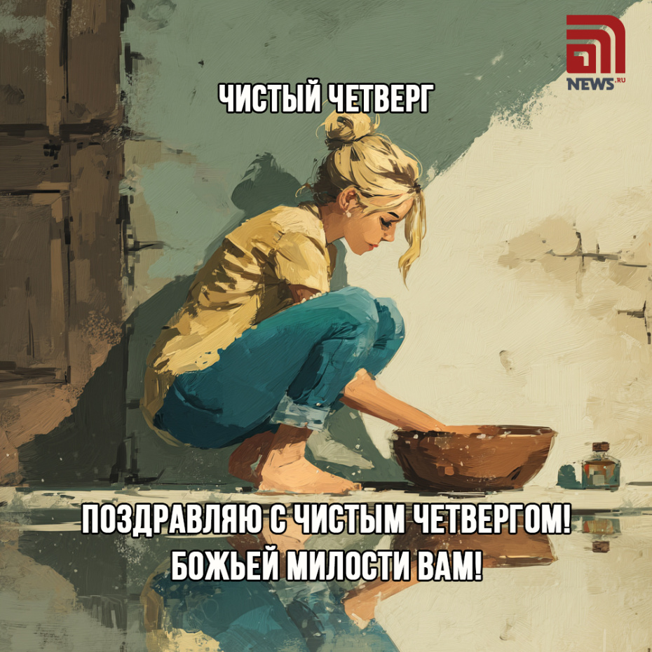 Красивые открытки с Чистым четвергом: лучшая подборка