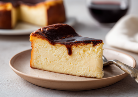 Забудете о классическом нью-йоркском: баскский чизкейк проще, быстрее и в сто раз вкуснее