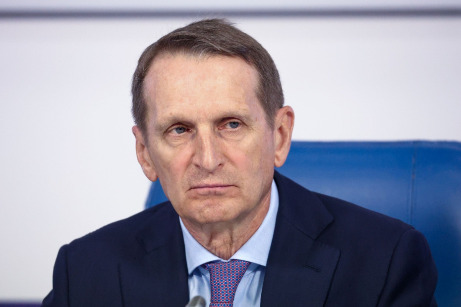 Директор Службы внешней разведки РФ Сергей Нарышкин