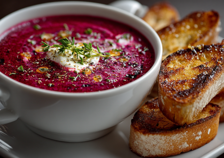 Ничего шинковать не надо: все запекаю и в миксер — бархатный суп с чесночком и сливочной ноткой. Вкуснее и проще борща