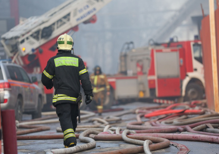 В Хмельницком и Луцке вспыхнули промышленные объекты