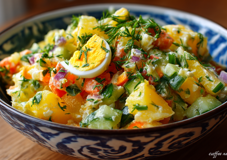 Ем, ем и не могу остановиться. Салат «Любимка» — сытный и вкусный, готовлю тазиками