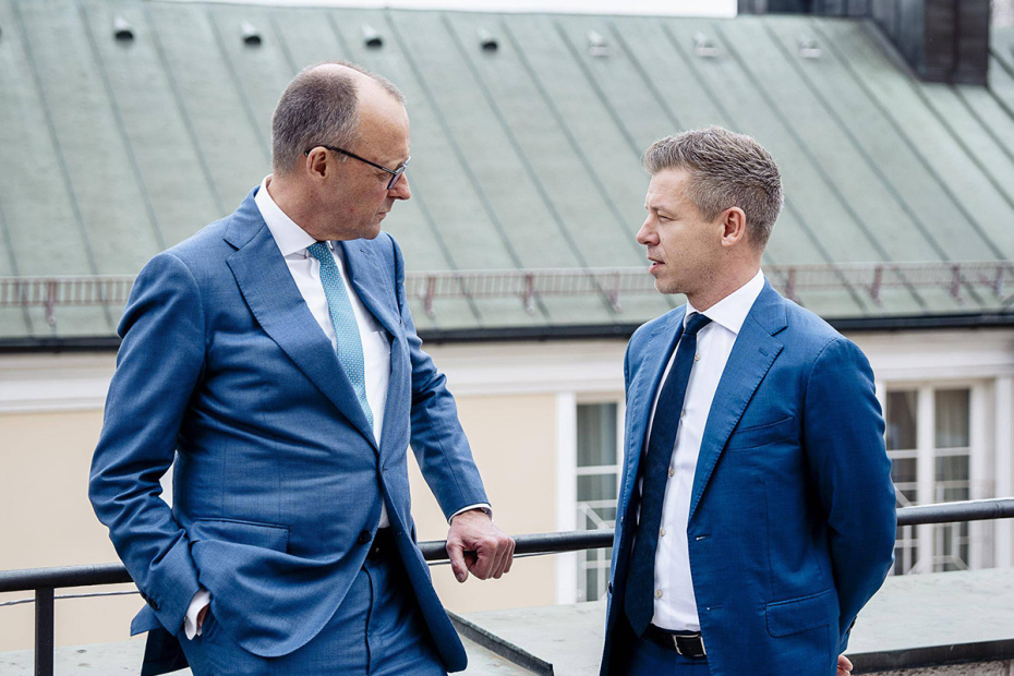 Петер Мадьяр и Фридрих Мерц