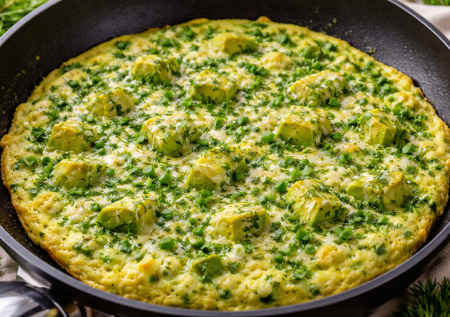 Вместо шакшуки: весной делаю зеленую яичницу — вкусный и полезный завтрак за 10 минут